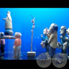 PROCESIÓN RELIGIOSA - Obra de PRISCILIANO CANDIA 